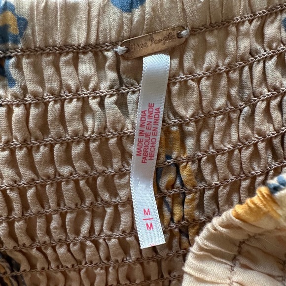 Free People Canyon Rose Tiered Maxi Skirt - Boho Paisley Floral - Size M - Picture 7 of 10